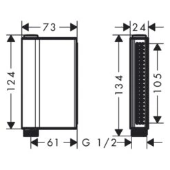 AXOR One Handbrause 2jet