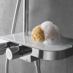 Breuer Aquamaxx 340 Duschset Mit Kopfbrause Eckig -Hansgrohe Brause Geschaft breuer quick72 schnell lieferprogramm duscharmaturen aquamaxx 4019645