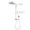 Breuer Aquamaxx 340 Duschset Mit Kopfbrause Eckig