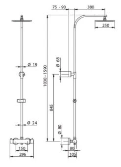 Breuer Aquamaxx 320 Duschset Mit Kopfbrause Rund -Hansgrohe Brause Geschaft breuer quick72 schnell lieferprogramm duscharmaturen aquamaxx 4019702