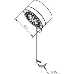 Damixa Kudos Mini-Handbrause