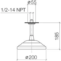 Dornbracht Madison Regenbrause Mit Deckenanbindung