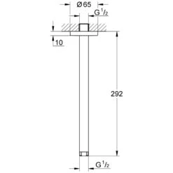 GROHE Rainshower Deckenauslass