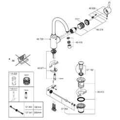 GROHE Feel Einhand-Waschtischbatterie, 1/2" L-Size 8 GROHE Feel Einhand-Waschtischbatterie, 1/2" L-Size -Hansgrohe Brause Geschaft grohe badarmaturen feel einhand waschtischbatterie 1 6212065