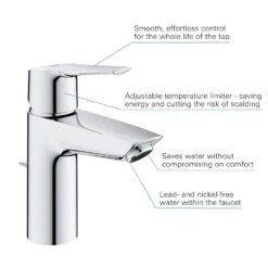 GROHE Start Einhand-Waschtischbatterie, 1/2" S-Size -Hansgrohe Brause Geschaft grohe badarmaturen start waschtisch einhand waschtischbatterie 6352615