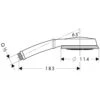 Hansgrohe Croma 100 Classic Handbrause Multi -Hansgrohe Brause Geschaft hansgrohe axor pharo brausenprogramm handbrausen brauseschlaeuche 1122842