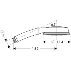Hansgrohe Croma 100 Classic Handbrause Multi