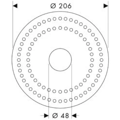 Hansgrohe Trockenmanschette Für Grundkörper Duschsäule