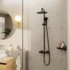 Hansgrohe Vernis Blend Duschsystem 240 1 Strahlart Mit Thermostat -Hansgrohe Brause Geschaft hansgrohe badarmaturen vernis blend dusche duschsystem 8755826