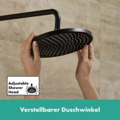 Hansgrohe Vernis Blend Duschsystem 240 1 Strahlart Wassersparend Mit Thermostat -Hansgrohe Brause Geschaft hansgrohe badarmaturen vernis blend dusche duschsystem 8880419