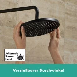 Hansgrohe Vernis Blend Duschsystem 240 1 Strahlart Mit Wannenthermostat -Hansgrohe Brause Geschaft hansgrohe badarmaturen vernis blend dusche duschsystem 8889653