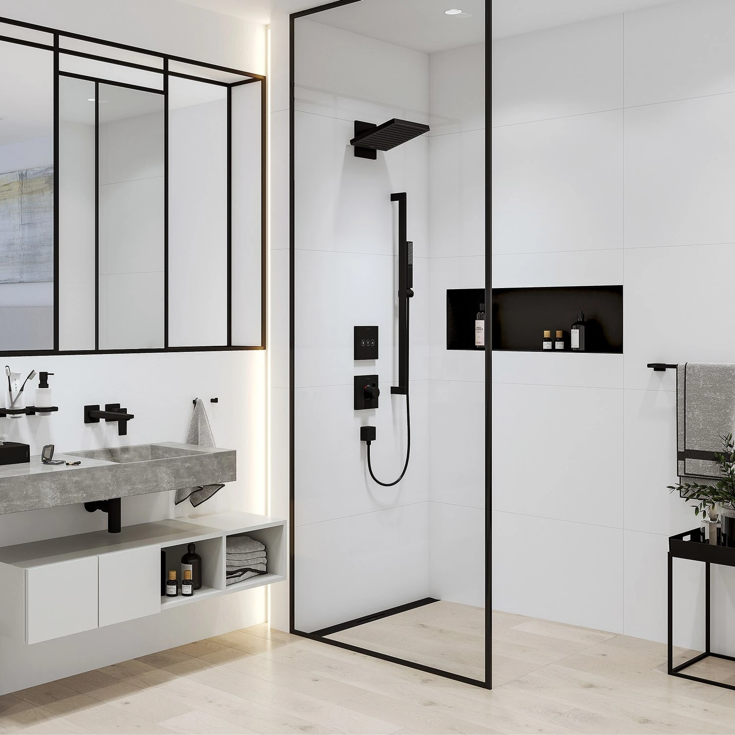 Hansgrohe Pulsify E Stabhandbrause 100 1 Strahlart EcoSmart 7 Hansgrohe Pulsify E Stabhandbrause 100 1 Strahlart EcoSmart – Bild 5