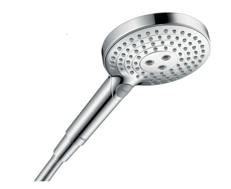 Hansgrohe Raindance Select S Handbrause 120 3jet PowderRain Green 3 Hansgrohe Raindance Select S Handbrause 120 3jet PowderRain Green