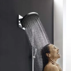 Hansgrohe Pulsify Kopfbrause 260 2jet EcoSmart Mit Wandanschluss 9 Hansgrohe Pulsify Kopfbrause 260 2jet EcoSmart Mit Wandanschluss -Hansgrohe Brause Geschaft hansgrohe brausenprogramm kopfbrausen pulsify 260 2jet 8731640