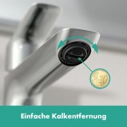 Hansgrohe Logis Einhebel-Waschtischarmatur 110 Fine CoolStart Ohne Ablaufgarnitur -Hansgrohe Brause Geschaft hansgrohe logis waschtisch einhebel waschtischarmatur 110 8732315
