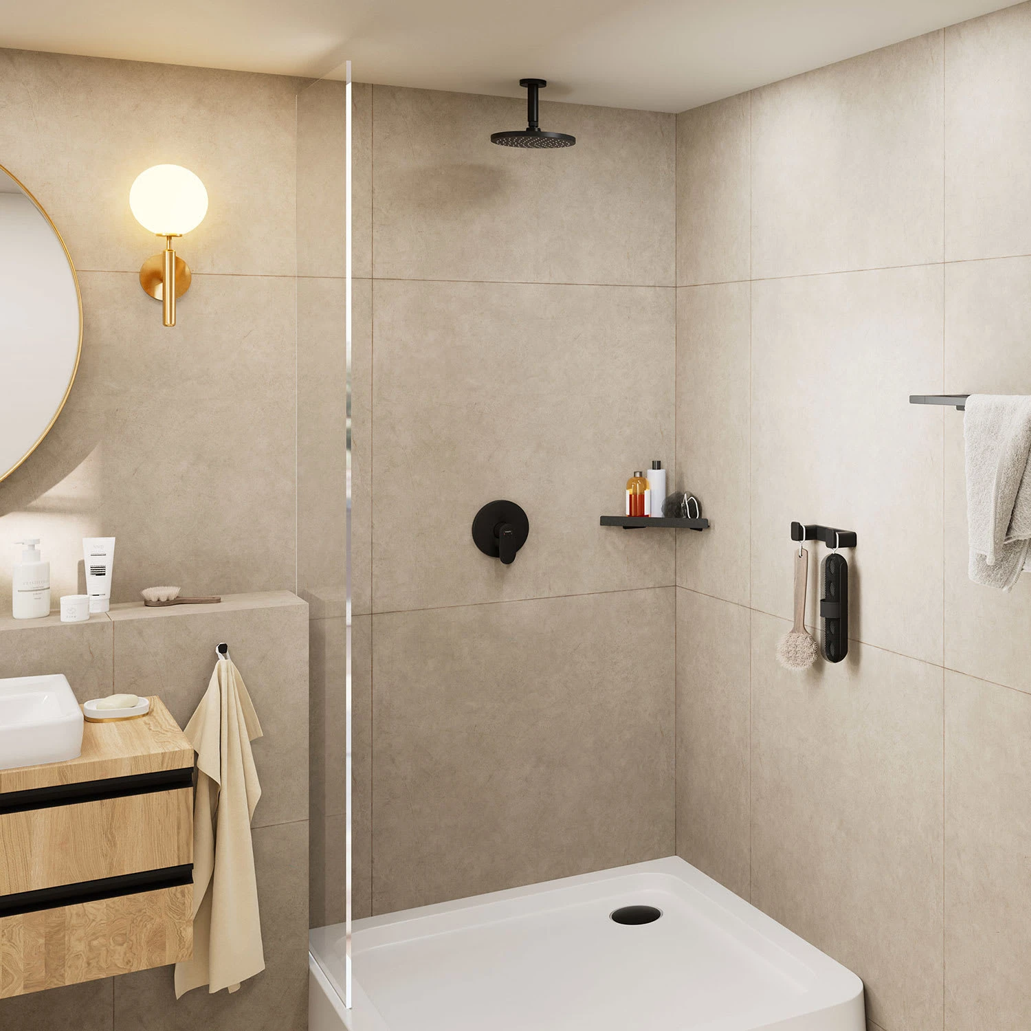 Hansgrohe Vernis Blend Deckenanschluß 10 Cm 3 Hansgrohe Vernis Blend Deckenanschluß 10 Cm