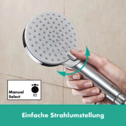 Hansgrohe Vernis Blend Duschsystem 200 1 Jet Mit Wannenthermostat -Hansgrohe Brause Geschaft hansgrohe vernis blend dusche duschsystem 200 12196154