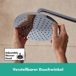 Hansgrohe Vernis Blend Duschsystem 200 1 Jet Mit Wannenthermostat -Hansgrohe Brause Geschaft hansgrohe vernis blend dusche duschsystem 200 12196160