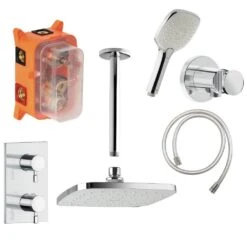 Damixa Pine UP-Thermostat Duschsystem HS2