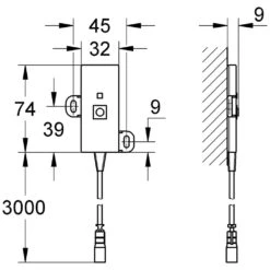 GROHE F-Digital Sender-/Empfängereinheit