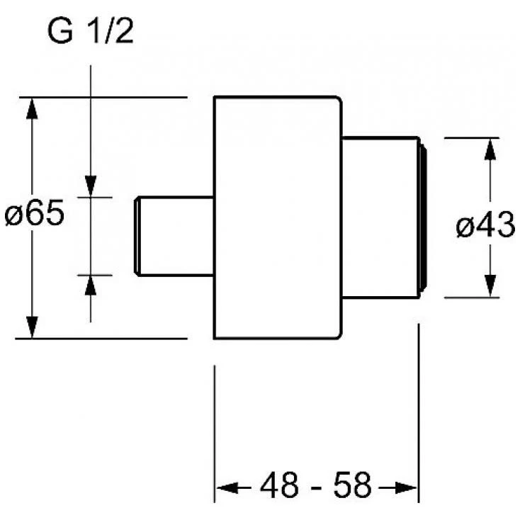 Hansa Ersatz-Rosetten Und S-Anschluss-Set, Absperrbar 3 Hansa Ersatz-Rosetten Und S-Anschluss-Set, Absperrbar