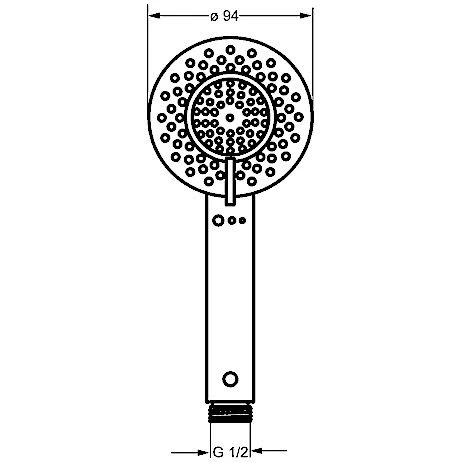 Hansa Hansalift Handbrause 4 Hansa Hansalift Handbrause – Bild 2