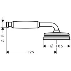AXOR Montreux Handbrause