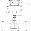 Hansgrohe Raindance E Kopfbrause 240 1jet EcoSmart Mit Deckenanschluss -Hansgrohe Brause Geschaft hersteller hansgrohe axor pharo brausenprogramm kopf 353734