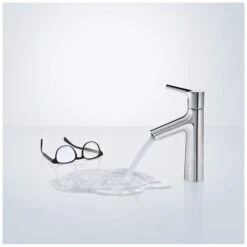 Hansgrohe Talis S Einhebel-Waschtischmischer 100 Mit Zugstangen-Ablaufgarnitur