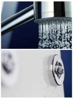 HSK Softcube Duschpaneel Kopfbrause Superflach, Rund 25 Cm -Hansgrohe Brause Geschaft hersteller hsk duschsysteme duschpaneele softcube kopfbrause 460408