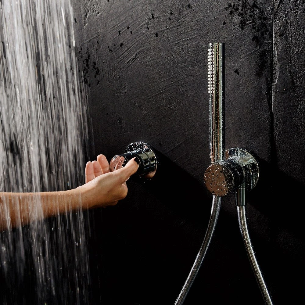 Keuco IXMO Unterputz Duschsystem Mit Thermostat, Stabhandbrause Und Kopfbrause 5 Keuco IXMO Unterputz Duschsystem Mit Thermostat, Stabhandbrause Und Kopfbrause – Bild 3