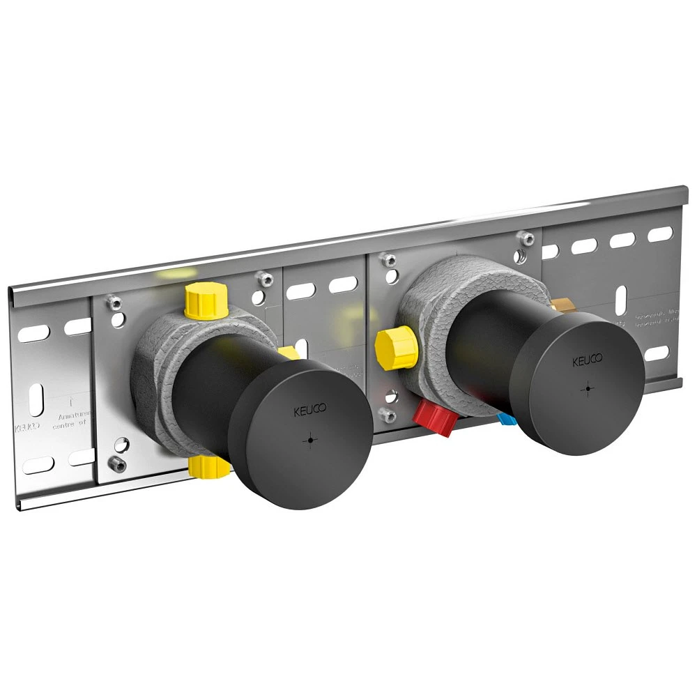 Keuco IXMO Unterputz Duschsystem Mit Thermostat, Stabhandbrause Und Kopfbrause 7 Keuco IXMO Unterputz Duschsystem Mit Thermostat, Stabhandbrause Und Kopfbrause – Bild 5