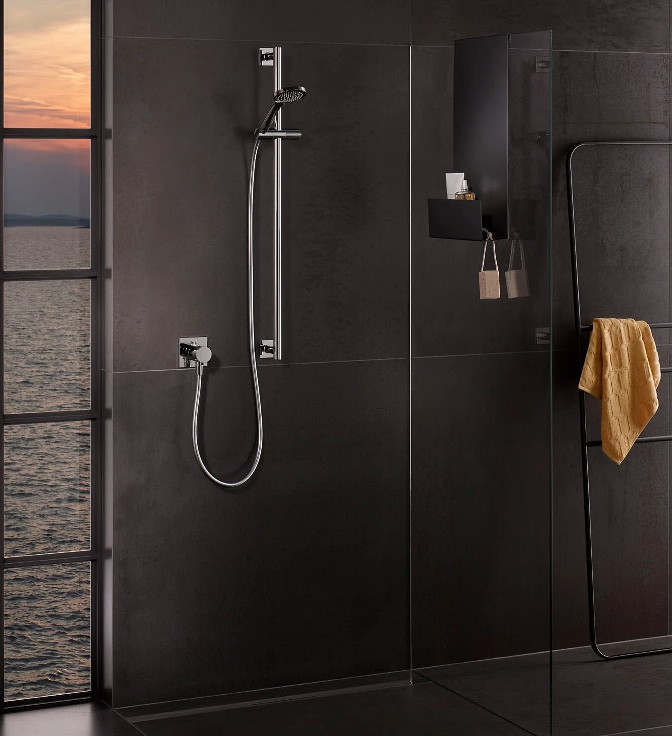 Keuco IXMO SOLO Unterputz Duschsystem Mit Thermostat Und Brause-Set, Eckige Rosette 3 Keuco IXMO SOLO Unterputz Duschsystem Mit Thermostat Und Brause-Set, Eckige Rosette