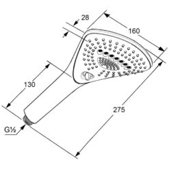 Kludi FIZZ Handbrause