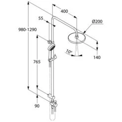 Kludi LOGO Dual-Shower-System