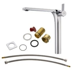 Kronenbach Krona 2.0 Waschtisch-Einhebelmischer XXL Für Schalenbecken -Hansgrohe Brause Geschaft hersteller kronenbach krona 2 waschtisch einhebelmischer 4172189