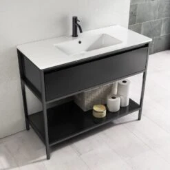 Kronenbach Lima 2.0 Black Waschtischeinhebelmischer Ohne Ablaufgarnitur -Hansgrohe Brause Geschaft hersteller kronenbach lima 2 black waschtisch 2944066