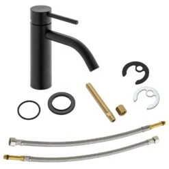 Kronenbach Lima 2.0 Black Waschtischeinhebelmischer Ohne Ablaufgarnitur -Hansgrohe Brause Geschaft hersteller kronenbach lima 2 black waschtisch 4126559