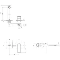 Kronenbach Omega 2.0 Waschtisch-Wandarmatur Ausladung 15 Cm Inkl. Grundkörper -Hansgrohe Brause Geschaft hersteller kronenbach omega 2 waschtisch wandarmatur 2197336