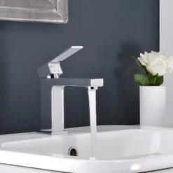 Kronenbach Quara 2.0 Waschtisch-Einhebelmischer Ohne Ablaufgarnitur -Hansgrohe Brause Geschaft hersteller kronenbach quara 2 waschtisch einhebelmischer 1054510