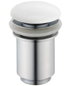 Kronenbach Pop Up Ablaufventil Rund, Lang, Keramische Abdeckung