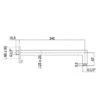 Pure 2.0 Brausearm 40 Cm -Hansgrohe Brause Geschaft hersteller megabad sortiment badarmaturen architekt 1000 937597