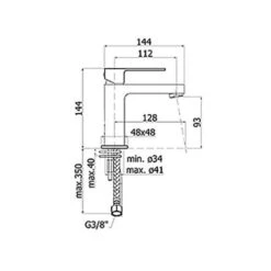 Pure 2.0 Einhebel-Waschtischbatterie Ohne Ablaufgarnitur -Hansgrohe Brause Geschaft hersteller megabad sortiment badarmaturen architekt 1000 943260