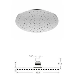 Steinberg Sensual Rain Pushtronic Set 3 Rund, Thermostat, 2 Verbraucher, Mit Regenbrause Ø 30 Cm -Hansgrohe Brause Geschaft hersteller steinberg sensual rain duschsysteme pushtronic 3572351