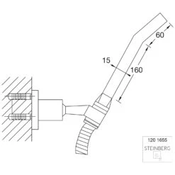 Steinberg Serie 120 Stabhandbrause