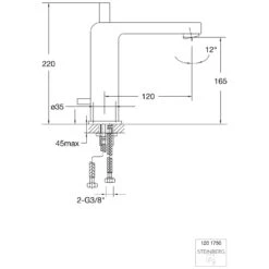 Steinberg Serie 120 Waschtisch-Einhebelmischbatterie Ohne Ablaufgarnitur -Hansgrohe Brause Geschaft hersteller steinberg serie 120 waschtisch einhebelmischbatterie 2208187