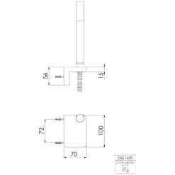 Steinberg Serie 230 Handbrausegarnitur