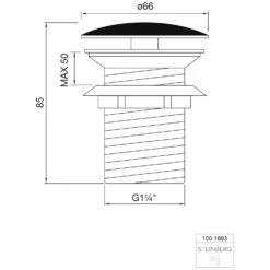 Steinberg Serie Universal Schaftventil