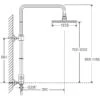 Treos Serie 193 Duschsystem Mit Regenbrause 20 Cm -Hansgrohe Brause Geschaft hersteller treos badarmaturen serie 193 brause 357823