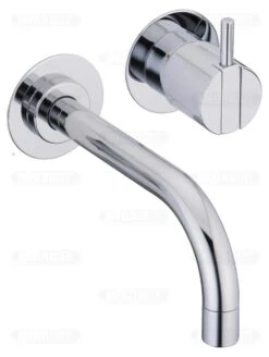 Vola Wand-Waschtisch-Eingriffmischer UP Mit Auslauf Links, Ausladung 16 Cm